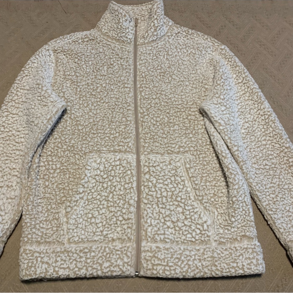 Express Cream Textured Jacket
